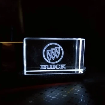 Buick Automobilio Logotipas Skaidraus Stiklo, USB 2.0 Automobilio Logotipas usb pen drive 4GB 16GB 32GB 64GB USB Flash drive Custom Įmonės Logotipu Dovana