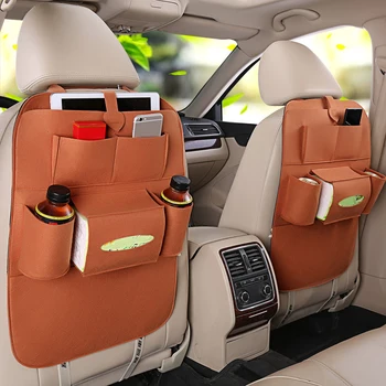 CHUKY Auto Automobilis-stiliaus Galinės sėdynės saugojimo krepšys Volvo S60 s90 xc90 s80 BMW E46 E39 E90 E60 Peugeot 206 307 308 508 Priedai