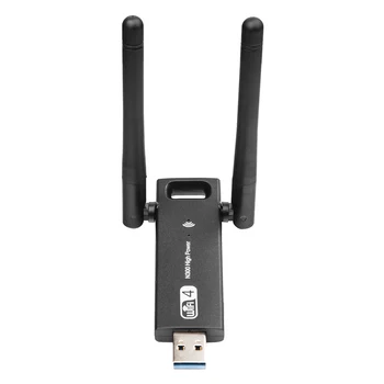 Darbalaukio Dual Band Wireless Wifi Adapteris 300Mbps USB 3.0, WiFi Adapteris, skirtas 
