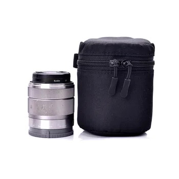 Deluxe Fotoaparato Objektyvą Maišas Vandeniui atsparus Dėklas skirtas DSLR Canon Nikon Sony, Olympus Atveju, Minkštas Kamšalu