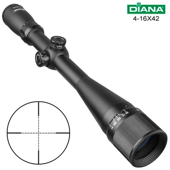 DIANA 4-16X42 AO Taktinis Riflescope 