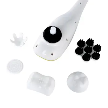 Elektrinis Universalus ABS Įkrovimo Kūno, Pėdų, Veido, Kojų Slimming Massager Nešiojamų Kaklo Slankstelio Roller Masažo Stick