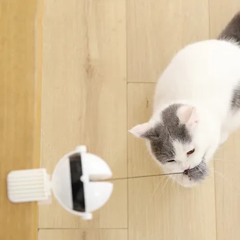 Elektros Automatinė Kėlimo Katė Ball Žaislas Interaktyvi Dėlionė Smart Naminių Kačių Kamuolys Kibinimas Žaislai Pet Tiekimo Kėlimo Kamuolius Elektros