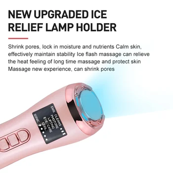 EMS Karšto Kietas Veido Massager Sonic Vibracijos Jonų LED Fotonų Anti-Senėjimo Odos Atjauninimo Kėlimo Sugriežtinti Veido Odos Priežiūros, Grožio