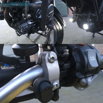 FADUIES LED Motociklo Papildomas Rūko Žibintai Apsaugoti Padengti Saugos Tolimosios šviesos Žibintas BMW K1600 R1200GS ADV F800GS pagalbiniai žibintai
