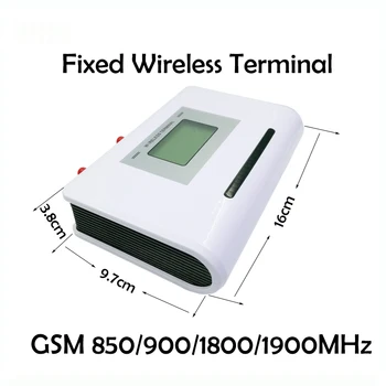 Fiksuotas Belaidis Terminalo GSM 850/900/1900MHz, GSM Dialer 2 SIMs, Dvejopo Laukimo, Palaikymo signalizacijos sistemos, PABX