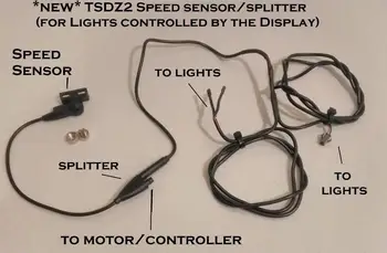 Galiniai 6 V DC, šviesos, stabdžių sistemos automatinis indukcijos pabrėžti bafang BBSHD BBS02B BBS01B TSDZ2 vidurio vairuoti motorines rinkinys