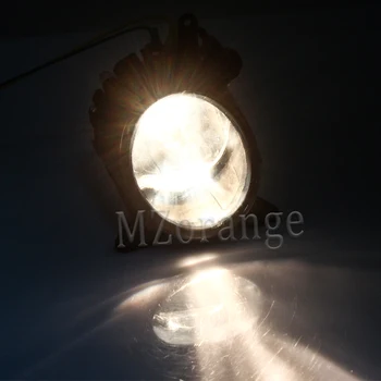 Halogeniniai Rūko Žibintai Mitsubish Ulonas Ulonas-ex 08-13 LED foglights Grotelės objektyvo priekinis žibintas Priešrūkinis Žibintas laidynas Pereiti Kit