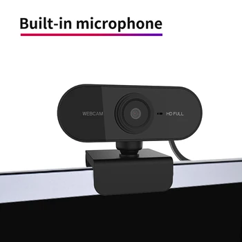 HD Kamera 1080P USB Kameros 5MP Pasukti Vaizdo Įrašymo Web Kamera Auto Focus Vaizdo pokalbį Su Mikrofonu PC Kompiuteris