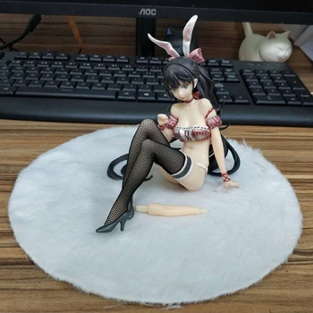 Japonų Anime Gimtoji Privalomas Dsmile Sarah Chris Bunny Mergina PVC Veiksmų Skaičius, Seksuali Mergina, Paveiksle Žaislai Suaugusių Kolekcijos Modelis Dovana