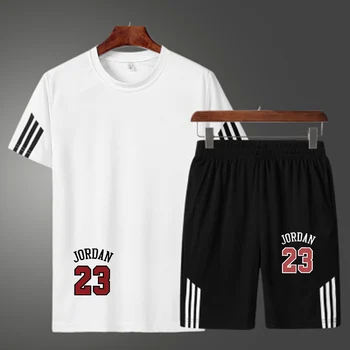 Jordan 23 vyriški sportiniai quick dry plonas sportiniai, laisvalaikio kostiumas spausdinti krepšinio dėvėti mados poros dėvėti 2020 m.