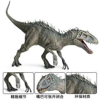 Juros Periodo Pasaulio Kilnojamojo Burną Indominus Tyrannosaurus Rex Dinozaurai Modelis Berserker Rex Žaislas Berniukams, Vaikų, Gyvūnų Pav.