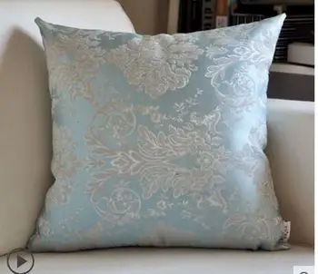 Klasikinės pilka jaquard pagalvėlė padengti sofa geometrinis juosmens pillwocase dekoratyvinis juosmens pagalvę padengti rinkinys, skirtas atlošas