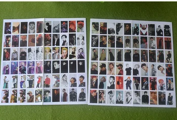 Kpop Big Bang G-Dragon GD Kwon Ji-yong Fanart Atvirukai Atvirukai Lipdukas Artbook Dovana Cosplay Rekvizitai Knygos Nustatyti 180PCS Kolekcija