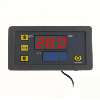 LCD Skaitmeninis Termometras Temperatūros Jutiklis AC110-220V -50 ~ 120 Laipsnių Namų Šilumos Reguliatorius Reguliatorius Skaitmeninis Termostatas