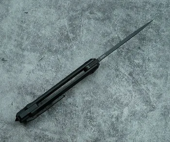LEMIFSHE Flipper sulankstomas peilis S35VN ašmenys liepsna modelis titano rankena lauko kempingas virtuvinis peilis vaisių peilis EDC įrankis