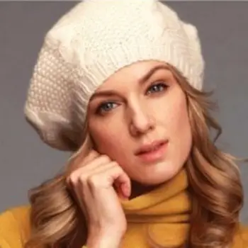 Mados Beretė Pintos Skrybėlės Baggy Kepuraitė Nėrimo Šiltas Žiemos Skrybėlę Slidinėjimo Kepurė Vilnos Megztos Kepurės Moterims Lady Skrybėlės