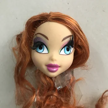 Minkšti Plastikiniai Praktikos Makiažas Lėlės Vadovai Monster High Lėlės BJD Doll Praktikuojančių Makiažas Monstras Galva Be Plaukų