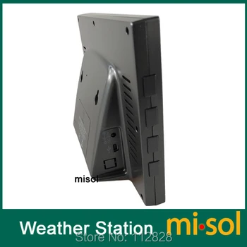 MISOL / profesinės oras stotis / vėjo greitis, vėjo kryptis lietaus matuoklis slėgio, temperatūros, drėgmės, UV / su saulės mokestis
