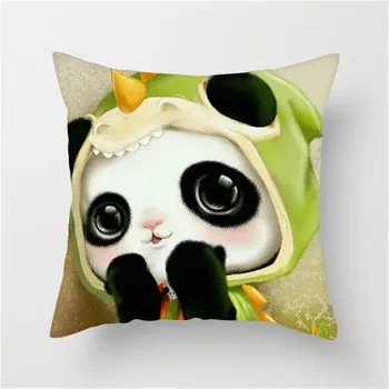 Namų Dekoro Panda Pagalvės užvalkalą, Antklodė, Pagalvė Padengti Vaikų Dekoratyvinė Pagalvėlė Padengti Nacionalinės Lobis iš Kinijos