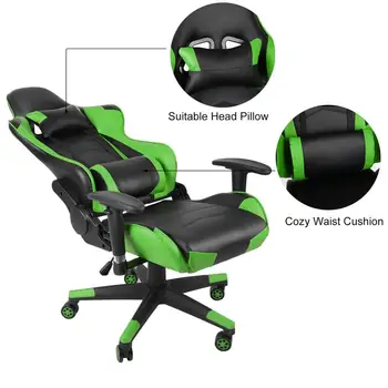 Naujas, Ergonomiškas Kompiuterio Kėdė, 360 Laipsnių Sukimosi Sporto Lenktynių Kėdė Namų LOL Interneto WCG Žaisti Žaidimų Kėdės, Biuro Kėdės