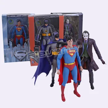 NECA Clark Kent Bruce Wayne Joker PVC Veiksmų Skaičius, Kolekcines, Modelis Žaislas