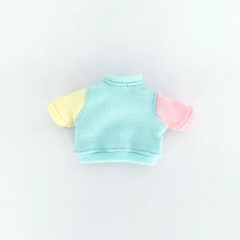 Ob11 kūdikių drabužiai ilgomis rankovėmis T-shirt mados hoodie obitsu11 PICCOD9 TGS mini salonas 1/12bjd drabužiai, lėlės, lėlių priedai