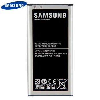 Originalaus Telefono Baterija EB-BG900BBC Samsung S5 G900S G900F G900M G9008V 9006V 9008W 9006W EB-BG900BBU 2800mAh