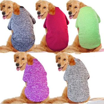 Pet drabužiai, didelių šunų Jinmao Labradoro megztinis Rudens ir žiemos sporto drabužiai, džemperis Vidutinių ir didelių šunelis megztinis 3XL-9XL