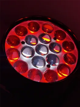 Profesionalus DJ Etapo Mašina DMX512 Zoom Spindulio Ratas, Kontrolės Vadovas / LED Šviesos Plauti LED Juosta 19x15W RGBW / LED Zoom Žibintas