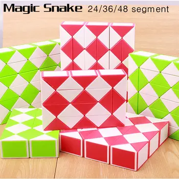 QIYI magija gyvatė greitis qiyi kubo 24 36 48 segmentus puzzle kubeliai švietimo magija valdovas žaislai Vaikams