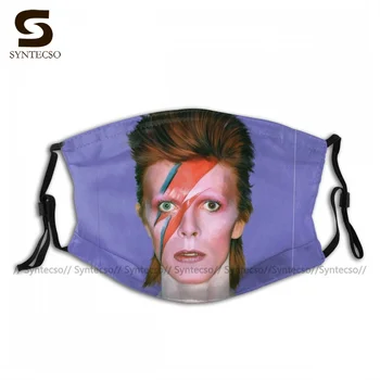 Spausdinti Sublimacijos David Bowie Šešių Veido Kaukė Mielas Suaugusiųjų Audiniu Veido Nagų Kaukė Su Filtru
