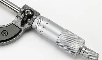 Tikslumo Skersmuo Staliuko Suportas 0-25mm Sunku Matinis Lydinio, kurio dydis-0,01 mm Tikslumo Varžtas Mikroskopu Įrankis Indikatorius