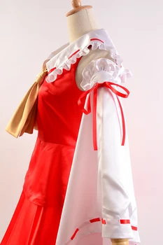 Touhou Project Hakurei Reimu Cosplay Kostiumų Flandre Scarlet Cosplay Suknelė, Pilnas Komplektas Pagamintas