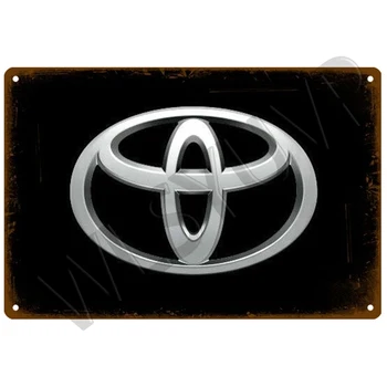 Toyota Land Cruiser Automobilių Pirts Retro Metalo Pasirašyti Alavo Pasirašyti Apnašas Metalo Sienų Dekoras Derliaus Dekoro Plakatas Plokštės Vyras Urvas Shabby Szyk