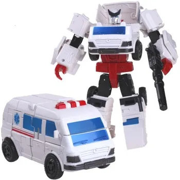 Transformacijos Žaislas Deformacijos Robotas Automobilių Veiksmų Skaičiai Plastiko ABS + Lydinio Klasikinis Žaislai Vaikams Dovanas # 8818A1