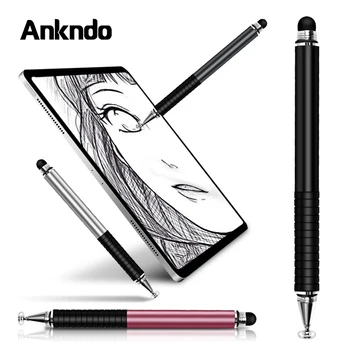Universalus 2 in 1 Stylus Pen Tablet Piešimo Rašikliai Capacitive Ekranas, Touch Pen, skirta 