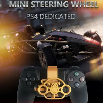 Už PS4 Lenktynių Žaidimas Vairas, 3D Spausdinimas Mini Vairas Pridėta Playstation 4 Valdytojas Rankena