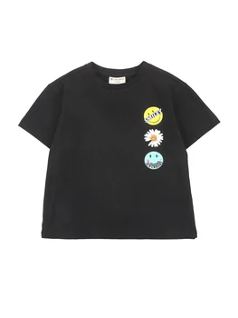 Vaikų trumparankoviai marškinėliai Mados Tėvų-Vaikų Medvilnės Berniukas 2020 Metų Vasaros Pusė Rankovėmis Marškiniai Mažų Kūdikių Mados Vasaros Suknelė