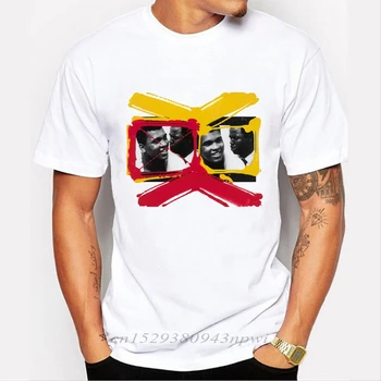 Vasaros MUHAMMAD ALI Vyrų Marškinėliai Hip-Hop Legenda T-shirt, Derliaus Prekės ženklo Drabužių Hipstar Viršuje Tee Marškinėliai