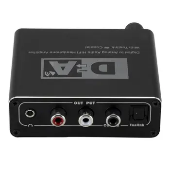 VPK Optische Toslink Coaxiale Bi-directionele Schakelaar RCA 3.5 mm Jack Digitaal naar Analoog Audio Adapteris Keitiklis