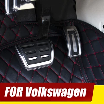 VW Golf 7 GTi MK7 Seat Leon 5F MK3 Octavia A7 Sparčiai Audi A3 8V Passat AT/MT Automobilio Akceleratoriaus, Stabdžių Pedalas Sankabos Pedalai Atveju