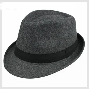 Yoyocor ponas hat džiazo skrybėlę unisex Anglija retro mažas skrybėlę atsitiktinis etape skrybėlę Viršų skrybėlę, saulės, skrybėlę, vyriški ponas hat, artimųjų ir