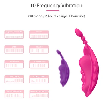 Įkraunamas Belaidis Nuotolinio Valdymo Vibratorius, 10 Greičio Nešiojami C String Kelnaitės Vibruojantys Kiaušiniai Sekso Žaislas Moterims Masturbator