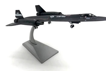 1/144 SR-71 Blackbird Didelio aukščio didelės spartos jet žvalgybinis lėktuvas Lydinio gatavų produktų rinkimo modelio produktus