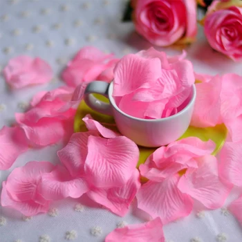 1000 vnt dirbtiniais šilko rožių žiedlapių gėlių sumaišyti dirbtinius mergina vestuvių konfeti šalies atveju papuošalai Rožių Žiedlapiai 2018