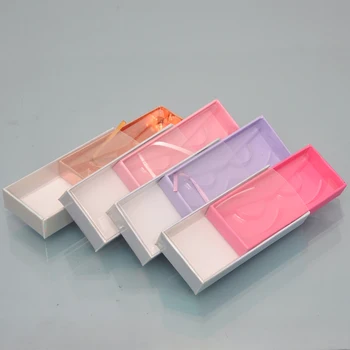 10vnt/pak Didmeninė Blakstienų Pakuotės, Dėžutės, Blakstienų Dėžutės Pakuotės logotipą Faux Cils 3D Mink Blakstienas Stalčių Paketo Atveju Pardavėjas