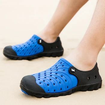 2020 Naujas Vyrų batai Vasaros Šviesos Lauko Beach Vacation Sandalai Laisvalaikio Bateliai Mados Šlepetės Vyrų Vandens Batai Sandalia Vyrų Batai