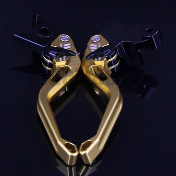 3D dizainas (Rombas, Tuščiaviduriai) Aukso CNC Motociklo Kolonėlė, Stabdžių ir Sankabos Svirties Honda Z125 Z 125 beždžionė dviratį 2018-2019