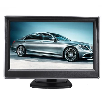 5 Colių Skaitmeninis Ekranas 800X480 TFT skystųjų KRISTALŲ HD Ekranas, Stebėti Tinka Automobilio galinio vaizdo Atvirkštinio Atsarginę Kamerą